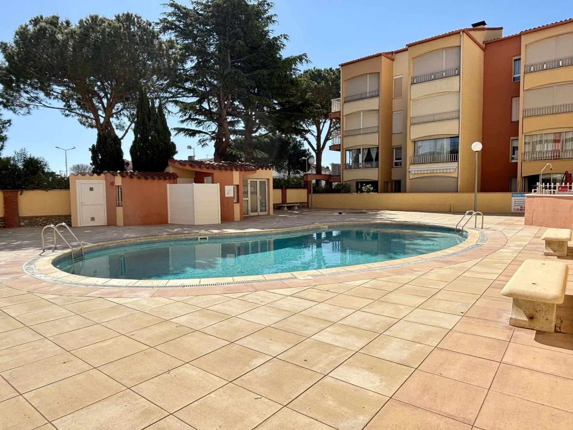 Studio/Cabine 4 Pers, Piscine, Proche Mer, Argeles-Sur-Mer - Fr-1-225-33 Exterior photo